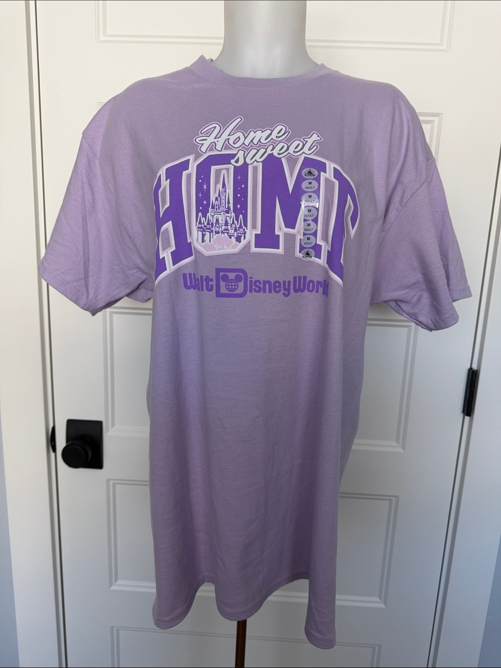 NWT Disney "Home Sweet Home" Short Sleeve T-shirt in Sz Medium